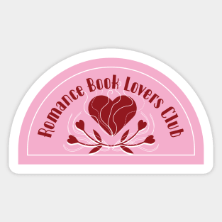 Love Book Club | Romance Book Club | Book themed Sticker